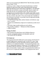 Preview for 3 page of Manhattan 177139 User Manual