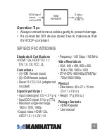 Preview for 3 page of Manhattan 177283 User Manual