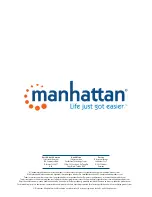 Предварительный просмотр 16 страницы Manhattan 178709 User Manual