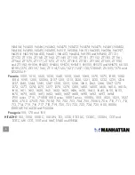 Предварительный просмотр 6 страницы Manhattan 303088 User Manual