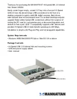 Preview for 2 page of Manhattan 349284 User Manual