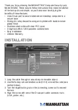 Preview for 2 page of Manhattan 440202 User Manual