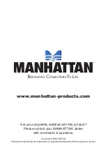 Preview for 4 page of Manhattan 440202 User Manual