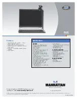 Preview for 2 page of Manhattan 460668 Specifications