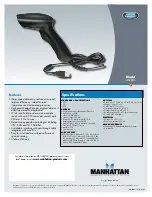 Preview for 2 page of Manhattan 460835 Specifications