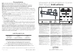 Manhattan 461214 Instructions preview