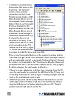 Preview for 6 page of Manhattan 702775 User Manual