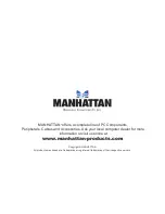 Предварительный просмотр 4 страницы Manhattan 709019 User Manual