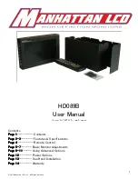 Manhattan HD089B User Manual preview