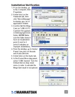 Preview for 5 page of Manhattan MegaCam 460460 User Manual