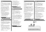 Предварительный просмотр 2 страницы Manhattan MES-08G Instructions