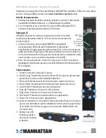 Preview for 7 page of Manhattan MXP 177580 User Manual