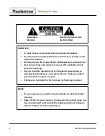 Preview for 2 page of Manhattan RS-1933 User Manual