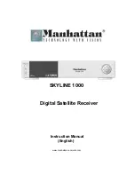 Manhattan SKYLINE 1000 Instruction Manual preview