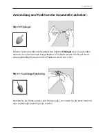 Предварительный просмотр 6 страницы maniquick MQ 251 Operating Instruction