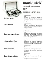 maniquick MQ250NEW PRO User Manual preview