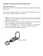 Preview for 11 page of maniquick MQ749 Operating Instruction