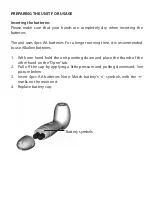 Preview for 19 page of maniquick MQ749 Operating Instruction