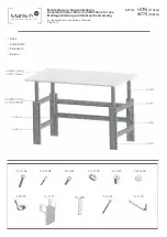 Предварительный просмотр 1 страницы Manis-h 10770 Assembly Instructions And Directions For Use