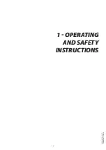 Preview for 5 page of Manitou 100 SEC 2 Operator'S Manual