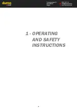 Preview for 5 page of Manitou B-E2 Series Operator'S Manual