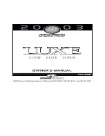 Manitou LUXE COMP Owner'S Manual preview