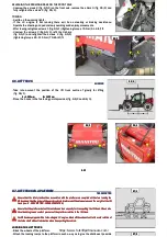 Preview for 119 page of Manitou MLT625-75 H S1-E3 Operator'S Manual