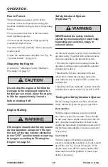 Preview for 69 page of Manitou MUSTANG 1050RT Operator'S Manual