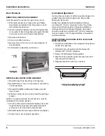 Preview for 6 page of Manitowoc 000006529 Installation, Use & Care Manual