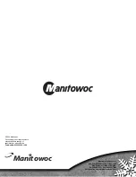 Предварительный просмотр 24 страницы Manitowoc 000006529 Installation, Use & Care Manual