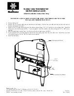 Preview for 1 page of Manitowoc 7629661 Installation Instructions