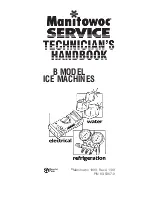 Manitowoc B1000 Series Service Technician'S Handbook предпросмотр