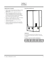 Предварительный просмотр 9 страницы Manitowoc CrystalCraft Premier Installation, Operation And Maintenance Manual