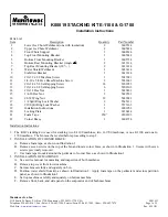 Manitowoc E-1100 Installation Instructions preview