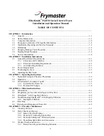 Preview for 5 page of Manitowoc Frymaster FilterQuick FQE30 Installation, Operation And Maintenance Manual