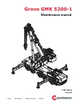 Preview for 1 page of Manitowoc Grove GMK 5200-1 Maintenance Manual