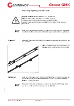 Preview for 17 page of Manitowoc GROVE GMK 6400 Operating Manual