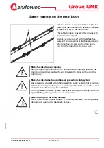 Preview for 419 page of Manitowoc GROVE GMK 6400 Operating Manual