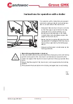 Preview for 429 page of Manitowoc GROVE GMK 6400 Operating Manual