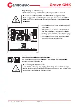 Preview for 914 page of Manitowoc GROVE GMK 6400 Operating Manual