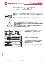 Preview for 7 page of Manitowoc GROVE GMK5150L Operating Manual