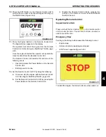 Preview for 181 page of Manitowoc Grove GRT8120 Operator'S Manual