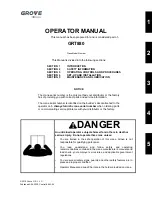 Preview for 3 page of Manitowoc Grove GRT880 Operator'S Manual