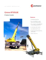 Preview for 1 page of Manitowoc Grove RT9130E Product Manual