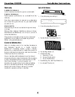 Preview for 4 page of Manitowoc GUARDIAN GSI200 Installation Use And Care Manual