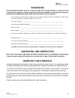 Preview for 3 page of Manitowoc H-265 Installation & Service Manual