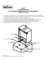 Предварительный просмотр 1 страницы Manitowoc IB-0620 Installation Instructions