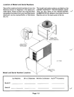 Preview for 6 page of Manitowoc J Series Installation & Owner/Operator Use And Care Manual