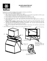 Preview for 1 page of Manitowoc K00372 Installation Instructions