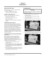 Preview for 21 page of Manitowoc K00440 Installation, Operation And Maintenance Manual